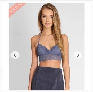 Wet Seal purple purple bralette